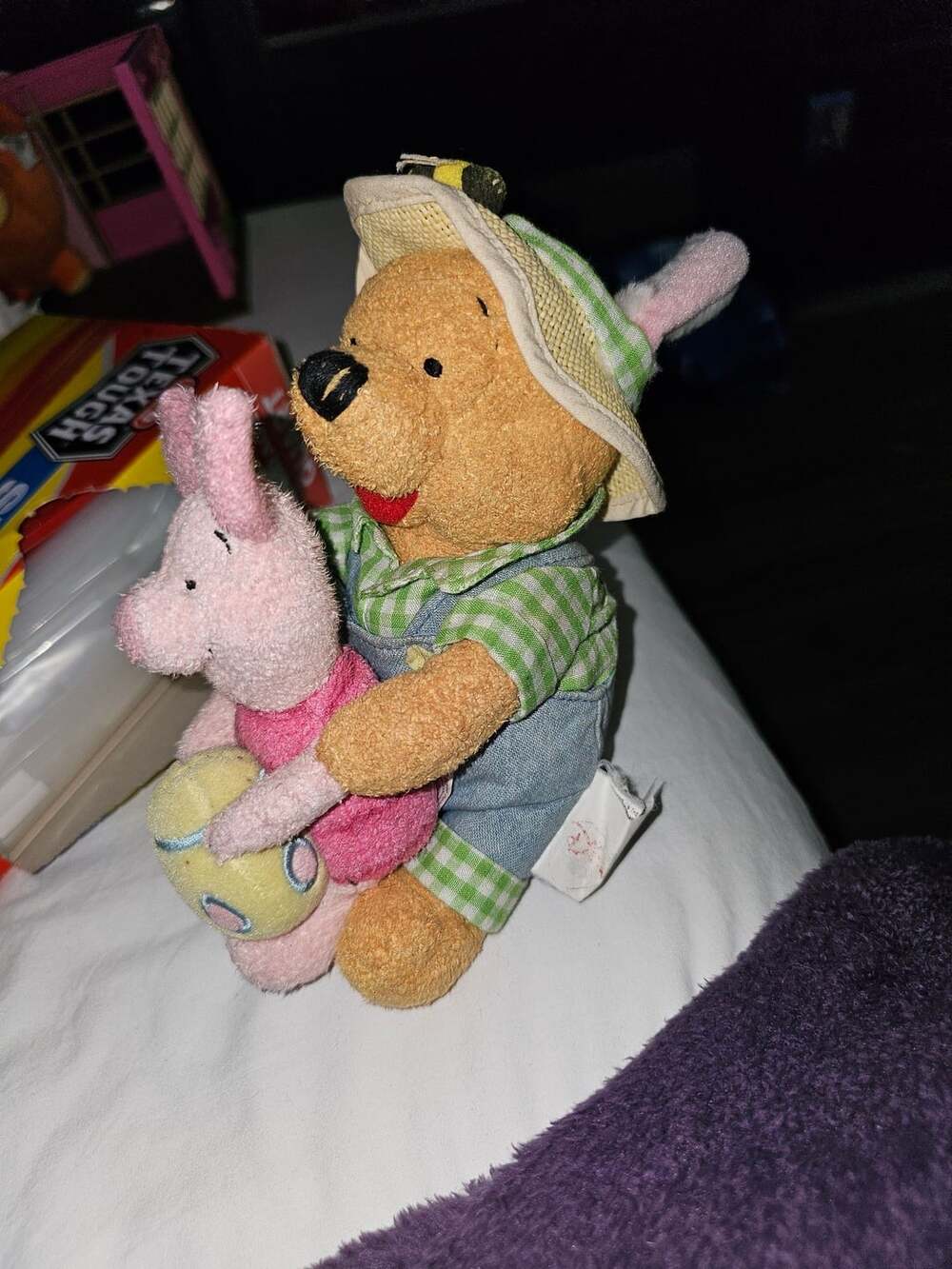 Disney Store Winnie the Pooh Piglet Easter 10" Plush Soft Toy Stuffed Animal